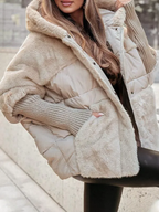Women’s Quilted Hooded Puffer Jacket