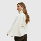 Women’s Belted Cape Jacket