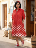 Women’s Polka Dot Day Dress