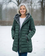 Women’s Fleece Lined Winter Puffer Coat