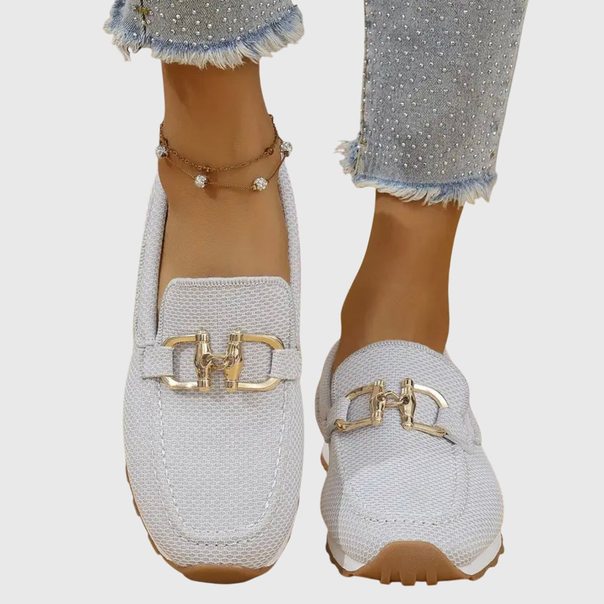 Women’s Slip-On Comfort Loafer Sneakers