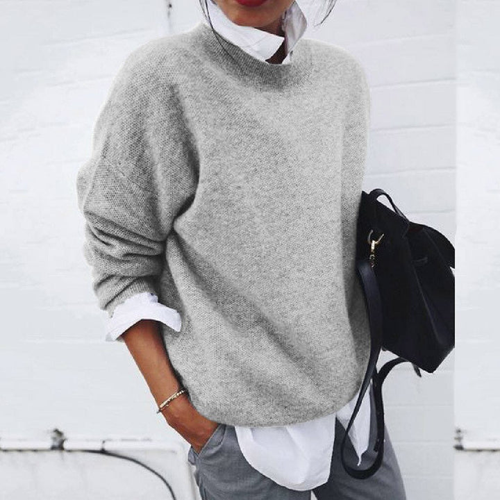 Women’s Soft Warm Crewneck Pullover Sweater