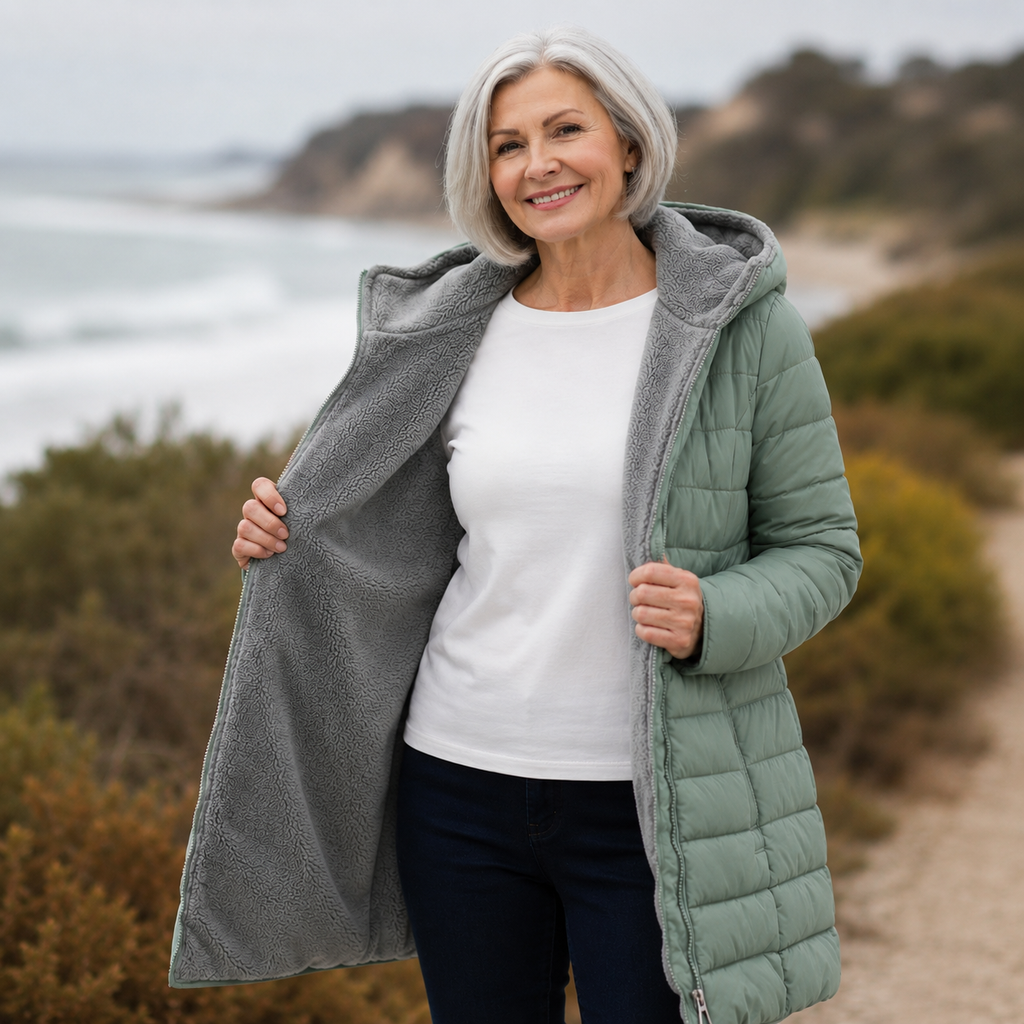 Women’s Quilted A-Line Winter Coat