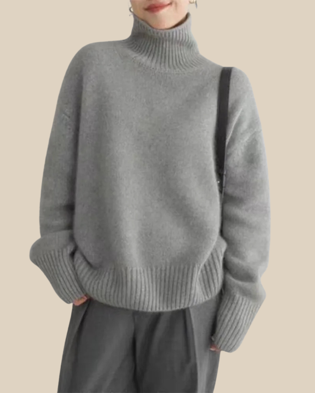 Women’s Soft Touch Long Sleeve Turtleneck Sweater