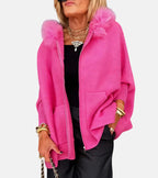 Women’s Winter Hooded Fur Collar Coat