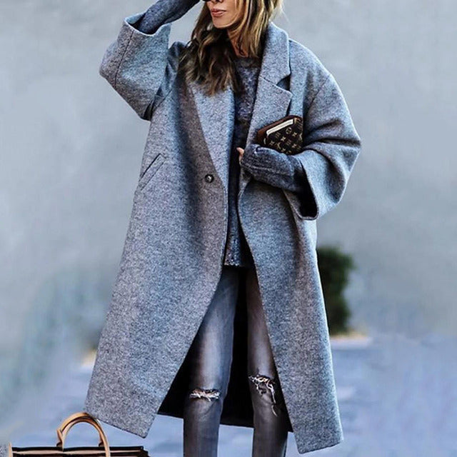 Women’s Longline Quilted Puffer Coat