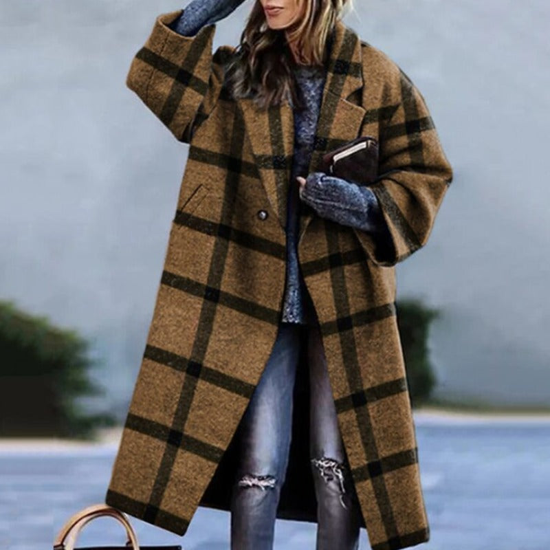 Women’s Longline Quilted Puffer Coat