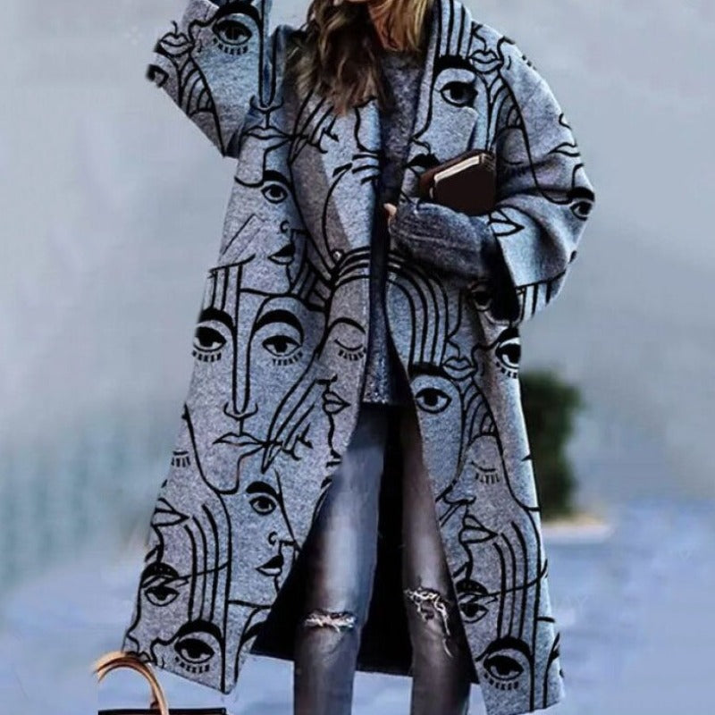 Women’s Longline Quilted Puffer Coat
