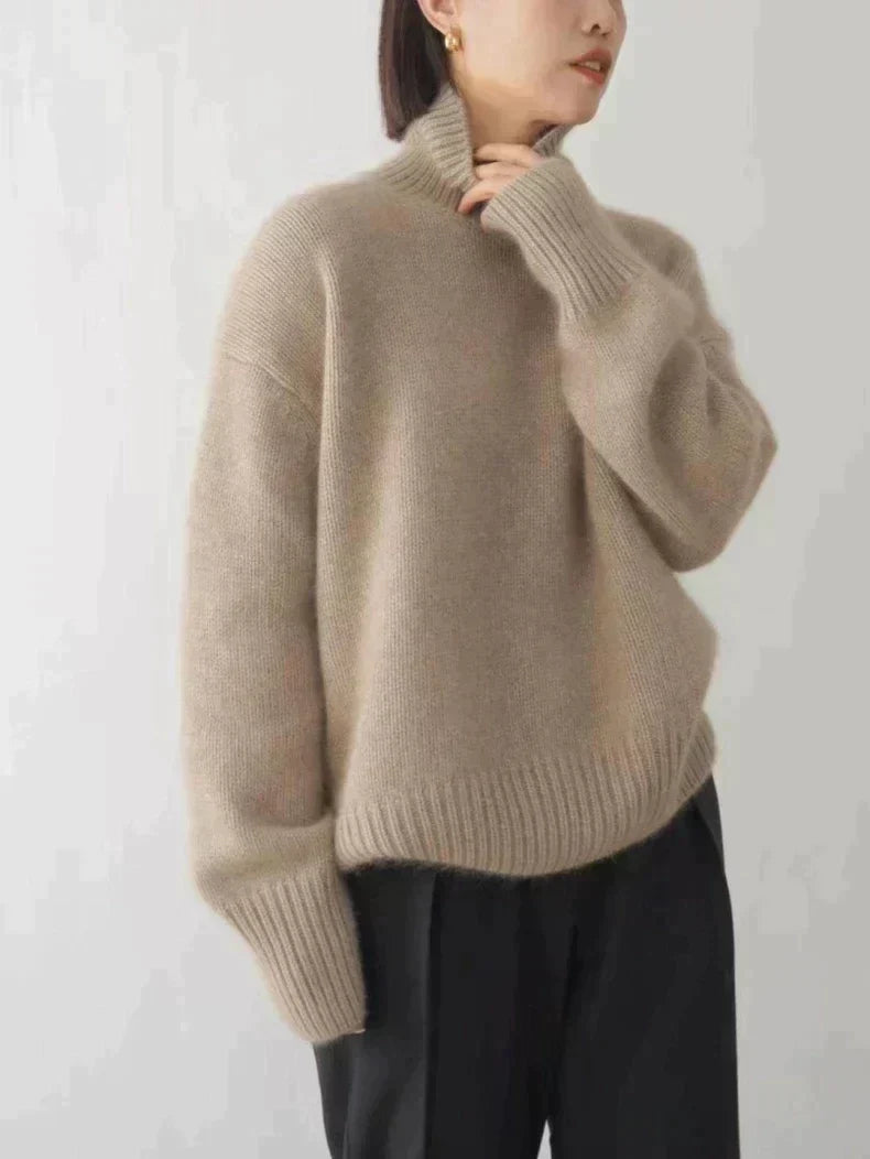 Women’s Soft Touch Long Sleeve Turtleneck Sweater