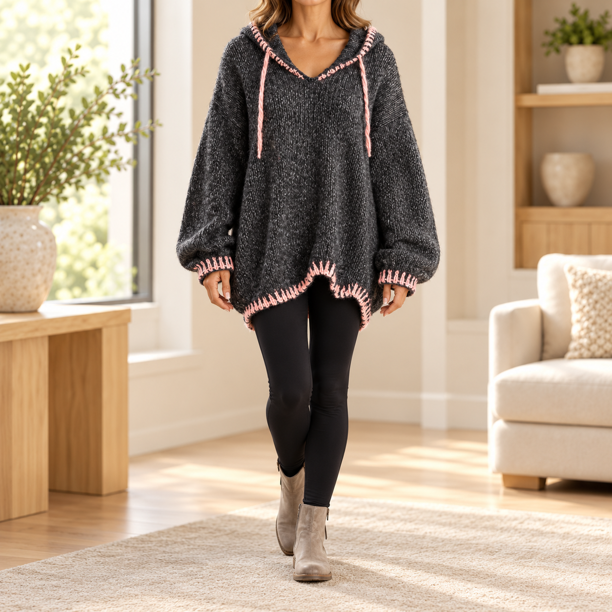 Women’s Casual Loose Fit Mini Dress
