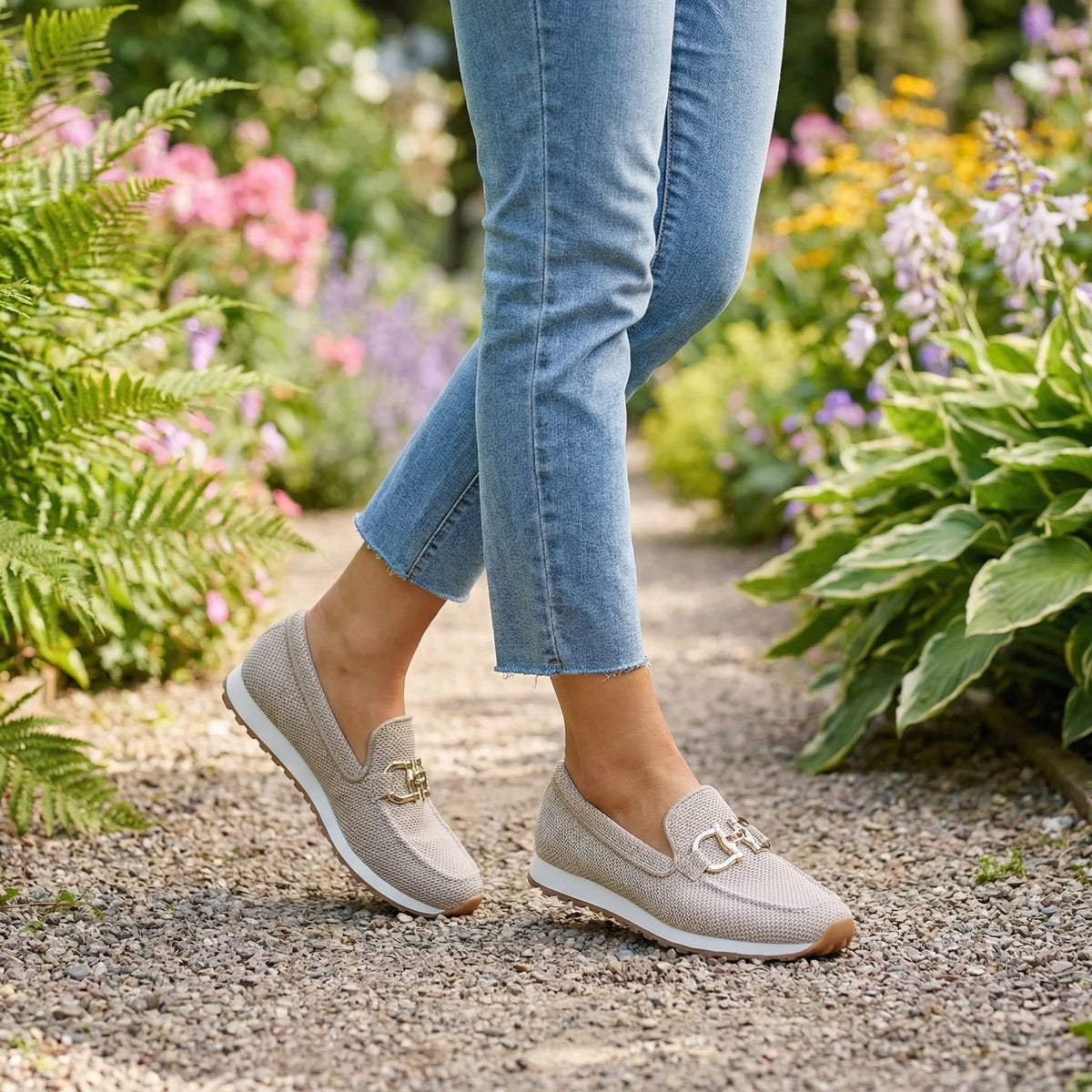 Women’s Slip-On Comfort Loafer Sneakers