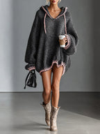 Women’s Casual Loose Fit Mini Dress