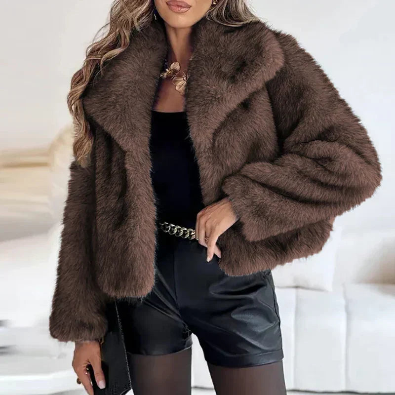 Women’s Faux Fur Winter Jacket