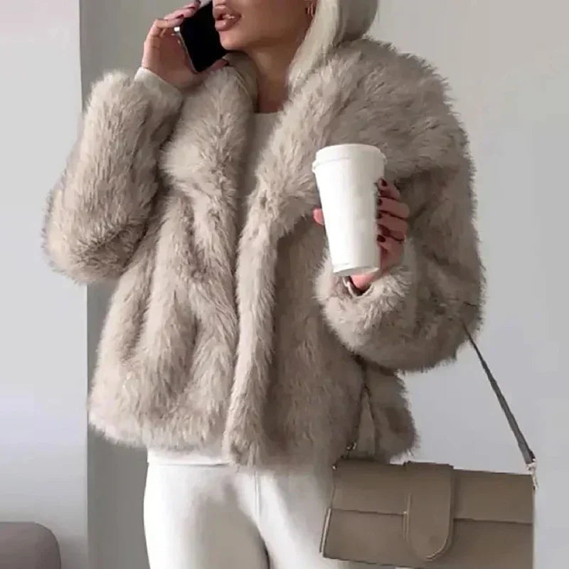 Women’s Faux Fur Winter Jacket