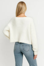 Women’s Soft Open Front Pearl Detail Cardigan