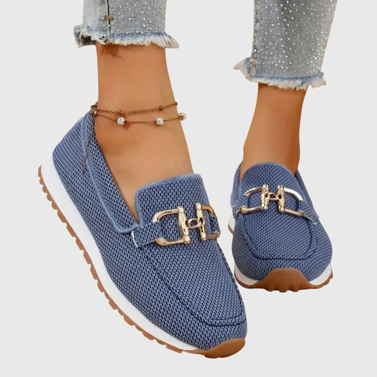 Women’s Slip-On Comfort Loafer Sneakers