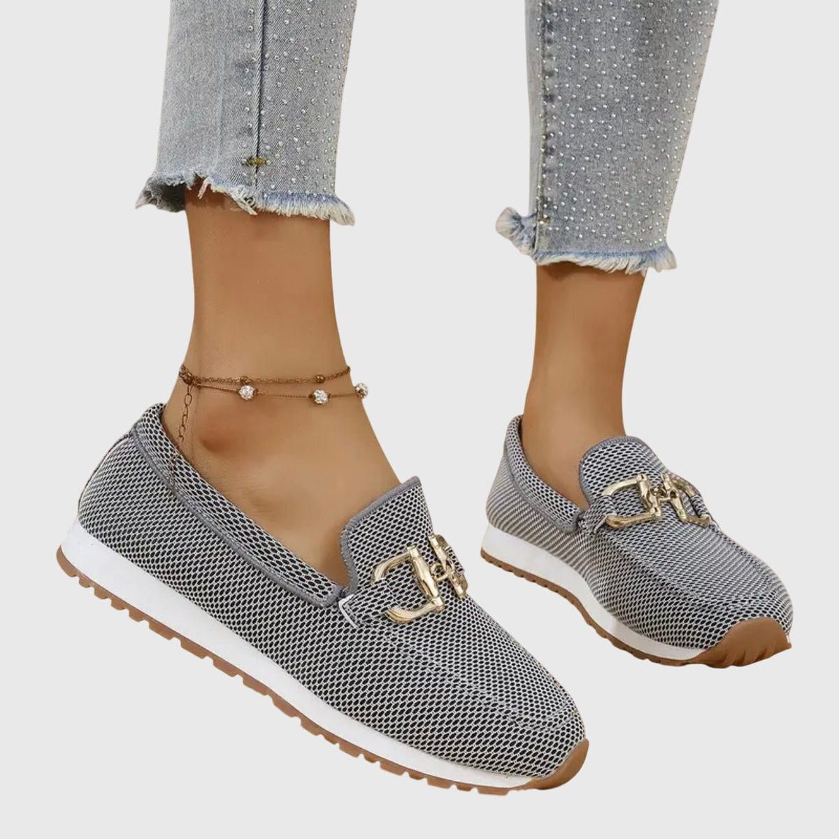 Women’s Slip-On Comfort Loafer Sneakers