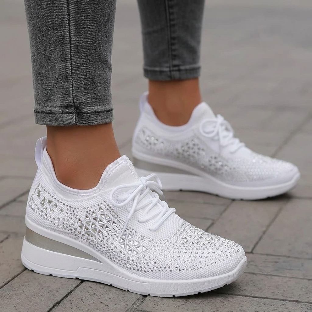 Women’s Lightweight Cushioned Arch Support Walking Shoes