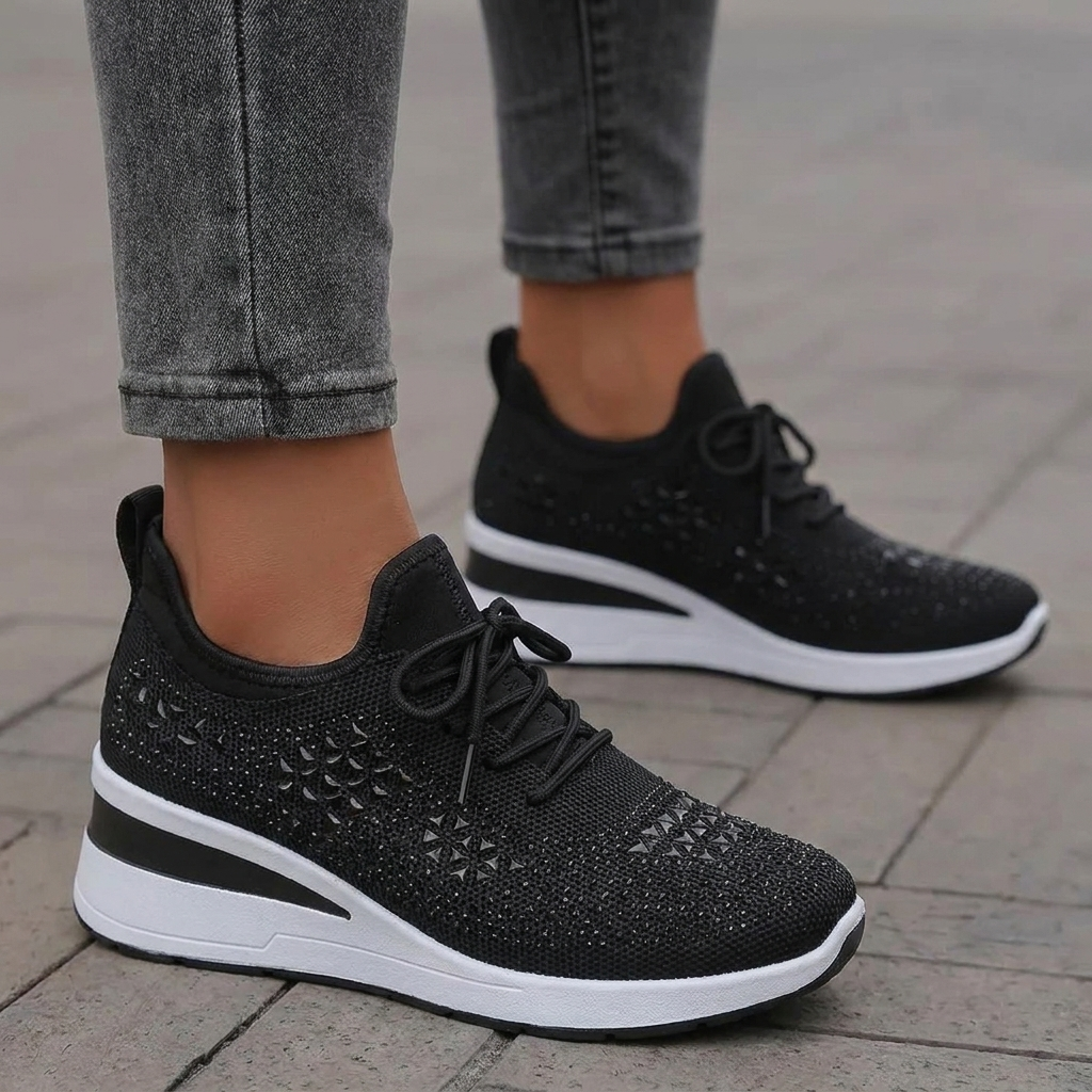 Women’s Lightweight Cushioned Arch Support Walking Shoes