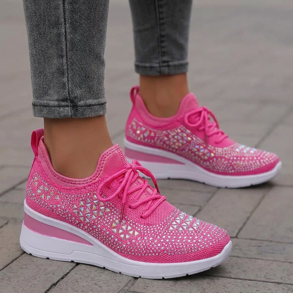 Women’s Lightweight Cushioned Arch Support Walking Shoes