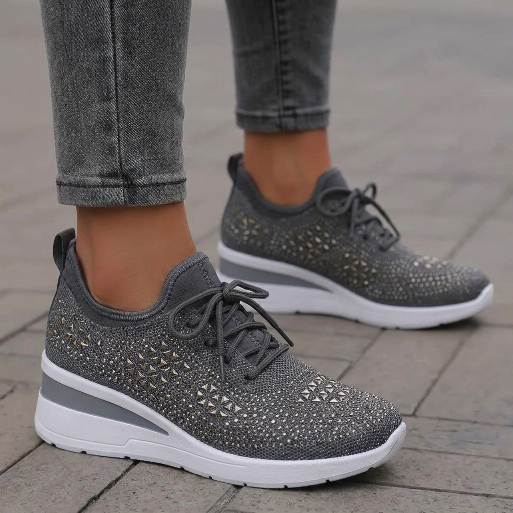 Women’s Lightweight Cushioned Arch Support Walking Shoes