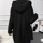Women's Hooded Button Down Jacket